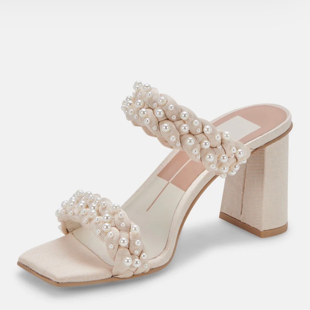 Dolce Vita Paily Pearl Heels - worn once